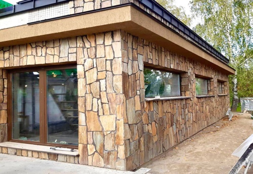 Плитняк кора дерева для фасада купить в Лосино-Петровском