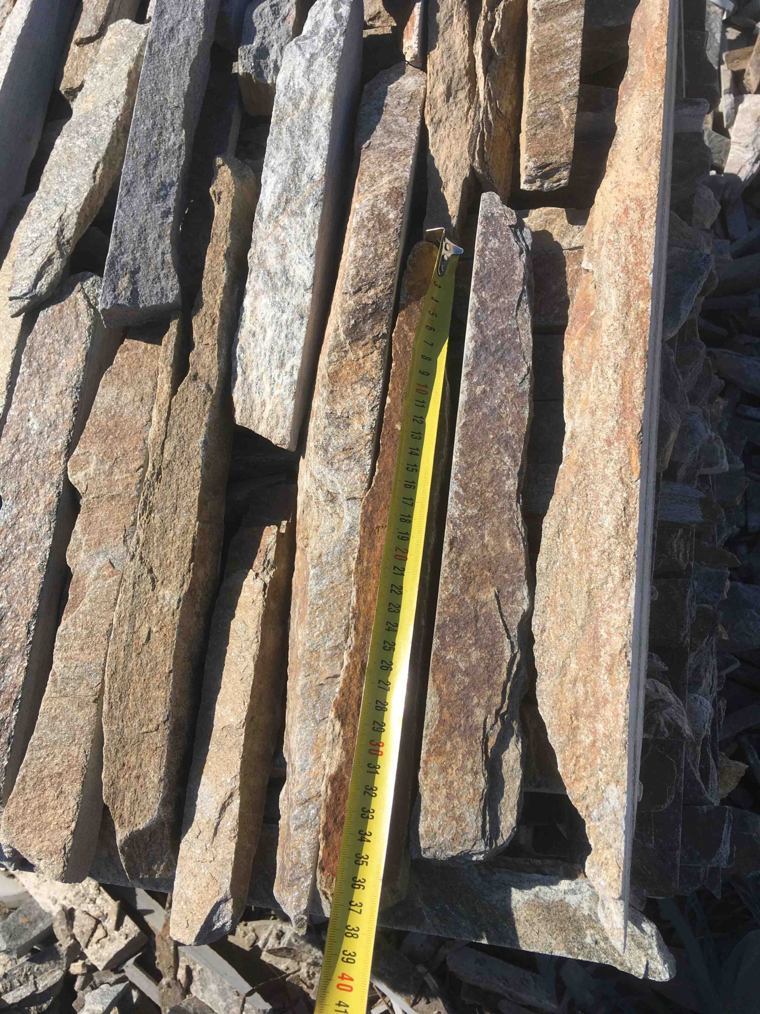 Горбушка златолит мультиколор для облицовки купить в Лосино-Петровском