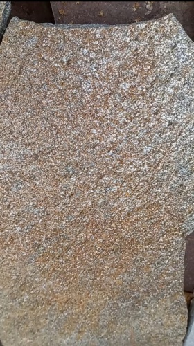 Плитняк златолит серебристый для цоколя, отмостки купить в Лосино-Петровском