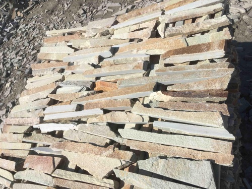 Горбушка златолит золотистый для облицовки купить в Лосино-Петровском