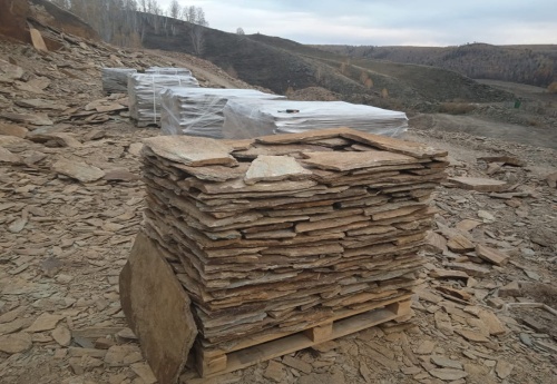 Плитняк кора дерева для цоколя, отмостки купить в Лосино-Петровском