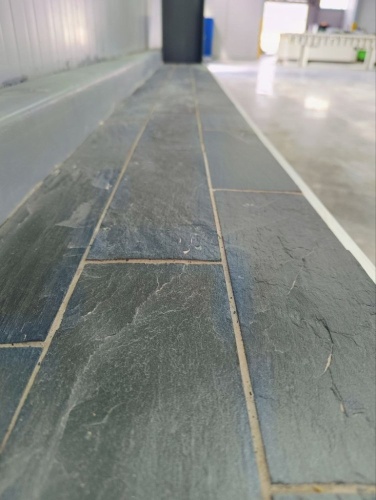 Плитка чёрная из натурального камня фасадная 30 см * 5 см, толщина 7 мм -30 мм купить в Лосино-Петровском